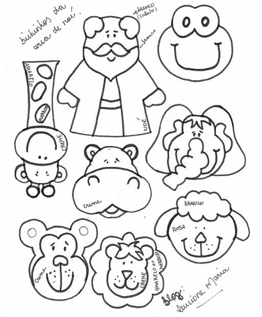 Painel de bem-vindos da Arca de Noé | Pra Gente Miúda