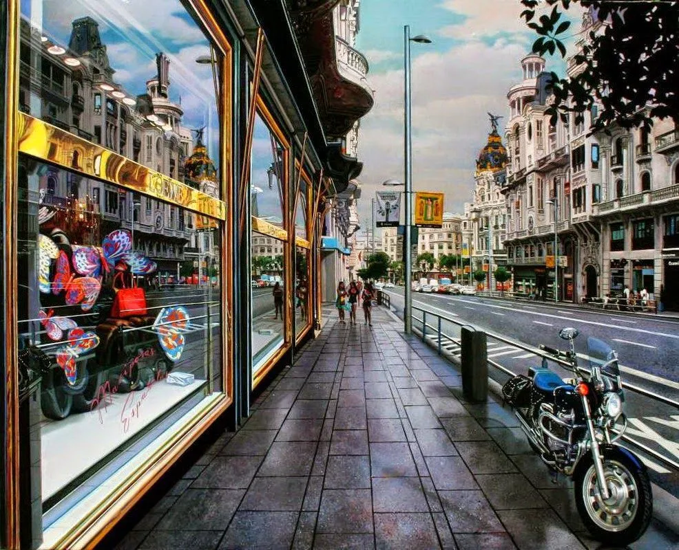 Painting by Modesto Trigo. Paisajes Urbanos de Madrid | Arte ... Painting by Modesto Trigo. Paisajes Urbanos de Madrid | Arte ...