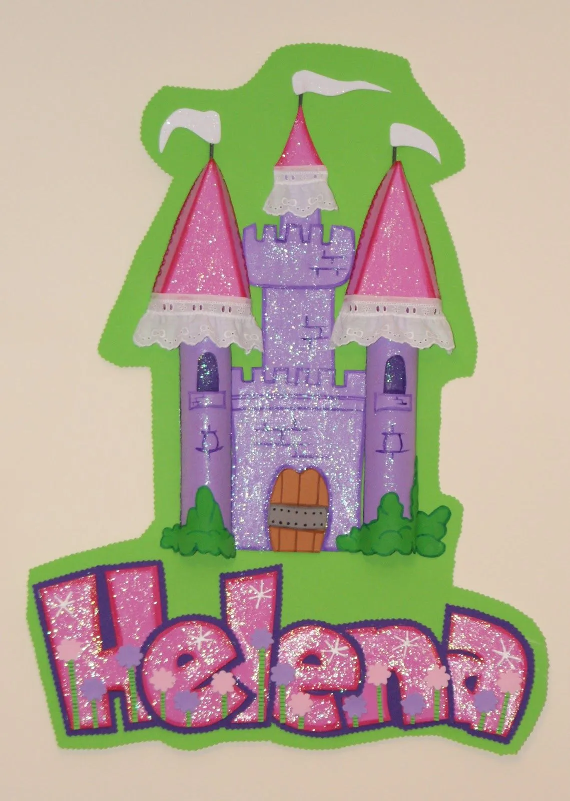 En el país de las maravillas...: Castillo de princesas con nombre En el país de las maravillas...: Castillo de princesas con nombre