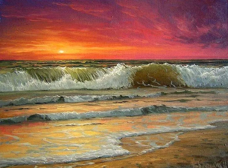 paisaje-al-oleo-atardecer | PARA PINTAR | Pinterest | Html paisaje-al-oleo-atardecer | PARA PINTAR | Pinterest | Html