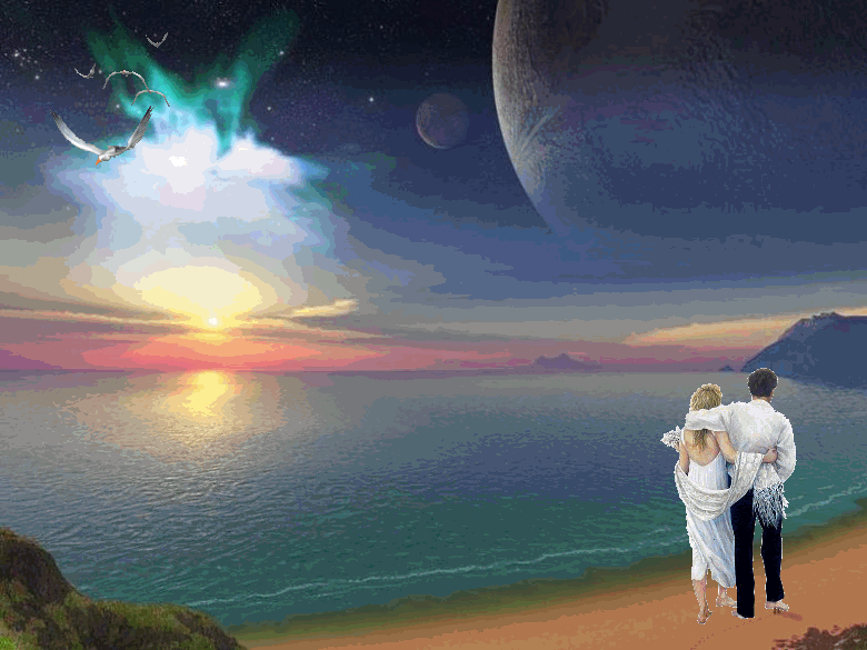 LLEGARE A TI - paisajes bonitos del amanecer con parejas