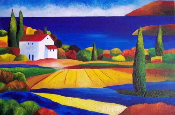 Paisaje campestre jessica tejada - Artelista.com