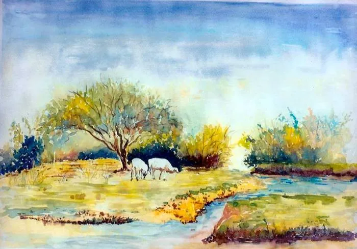PAISAJE CAMPESTRE 1 MARTA SARA RÍOS CALVO - Artelista.com PAISAJE CAMPESTRE 1 MARTA SARA RÍOS CALVO - Artelista.com