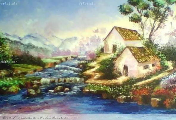 Paisaje Espatulado Ultramarino judith zabala davila - Artelista.com Paisaje Espatulado Ultramarino judith zabala davila - Artelista.com