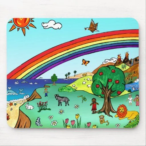 El paisaje de los niños idílicos -- Carpeta del pa Alfombrillas De ... El paisaje de los niños idílicos -- Carpeta del pa Alfombrillas De ...
