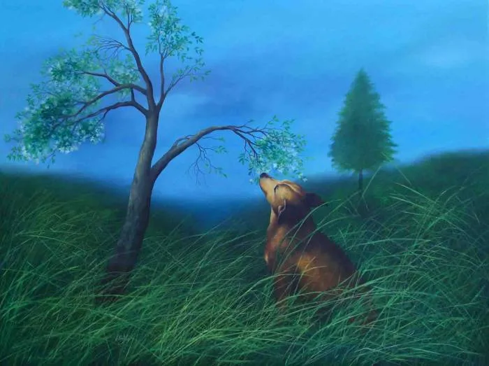 PAISAJE CON PERRO Elias Bertolín Azze - Artelista.com PAISAJE CON PERRO Elias Bertolín Azze - Artelista.com