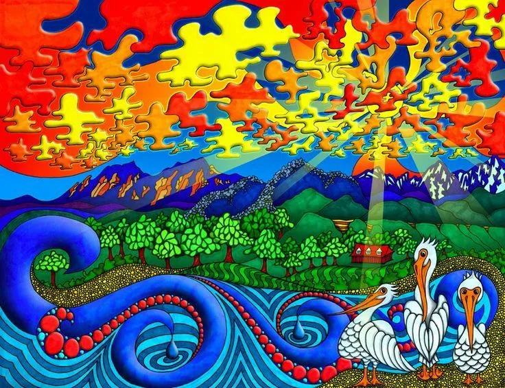 Paisaje psicodelico de Phil Lewis | psicodelico | Pinterest Paisaje psicodelico de Phil Lewis | psicodelico | Pinterest