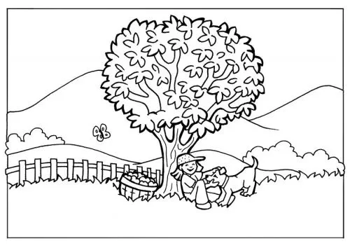 Paisaje rural y urbano para colorear - Imagui Paisaje rural y urbano para colorear - Imagui