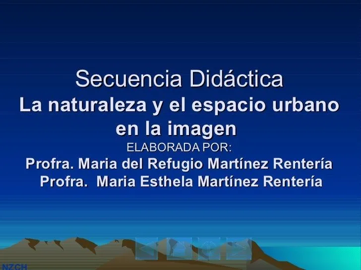 PAISAJE URBANO Y RURAL