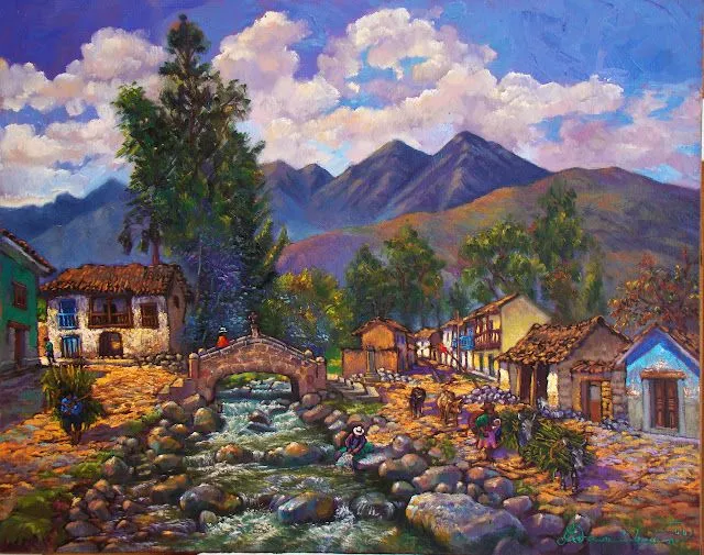Paisajes Andinos del Cusco Pinturas al Oleo Efrain Aranibar - Taringa! Paisajes Andinos del Cusco Pinturas al Oleo Efrain Aranibar - Taringa!