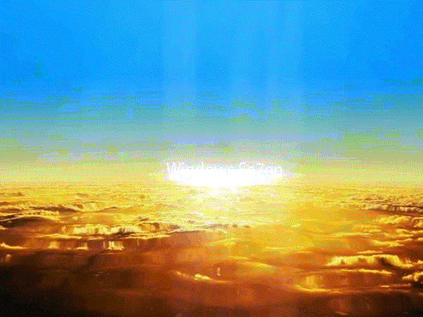 PAISAJES ANIMADOS: Paisaje animado de cielo ( PAISAJES ANIMADOS: Paisaje animado de cielo (
