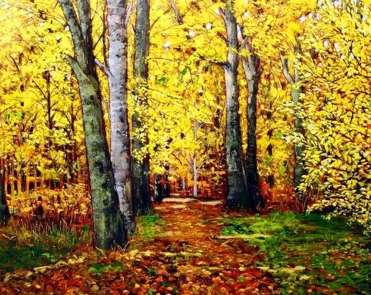 Paisajes de arboles y flores - Imagui