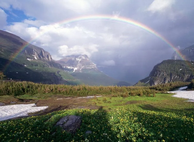 Paisajes con arcoiris - Taringa!