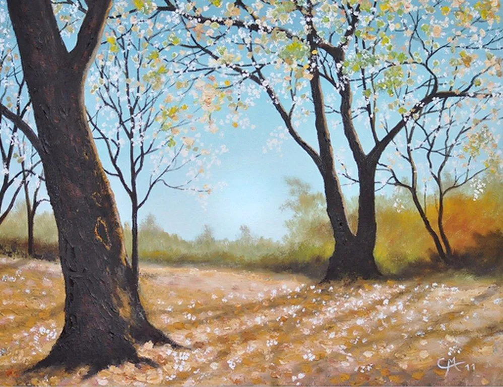Imágenes Arte Decotativo: BOSQUE EN PAISAJE Imágenes Arte Decotativo: BOSQUE EN PAISAJE