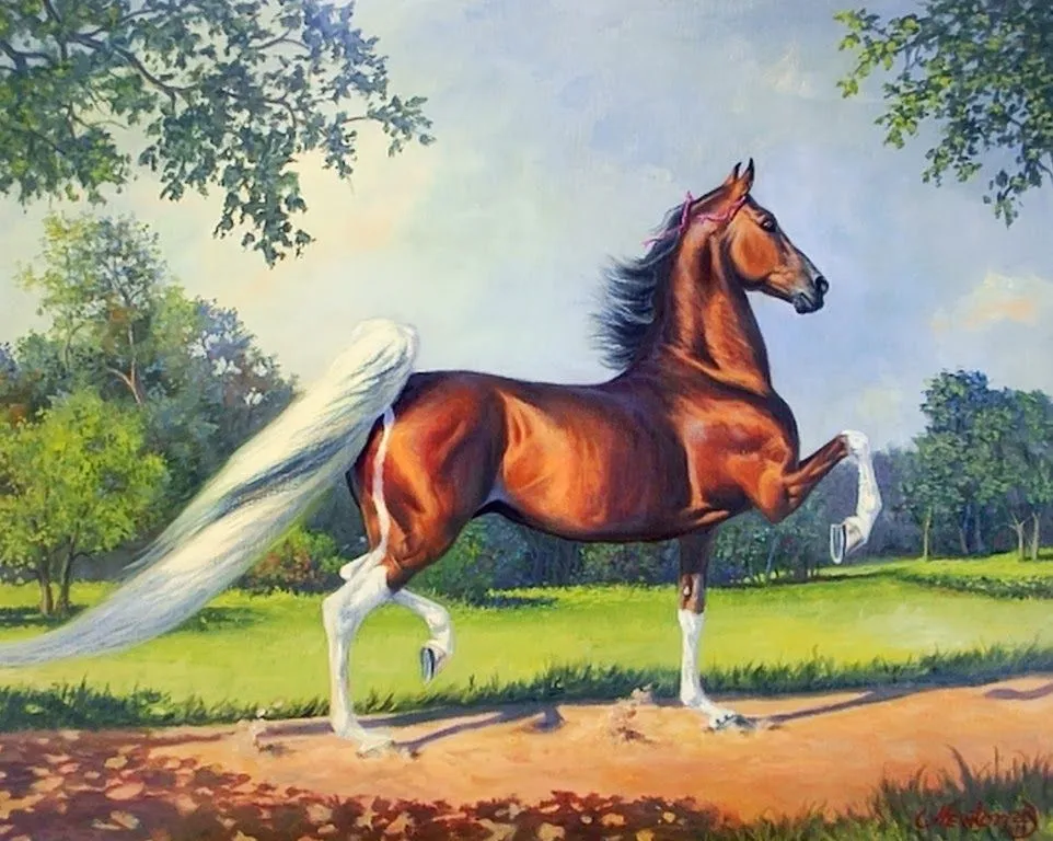 Paisajes y Bodegones al Óleo: Hermosos Caballos, Pinturas de ... Paisajes y Bodegones al Óleo: Hermosos Caballos, Pinturas de ...