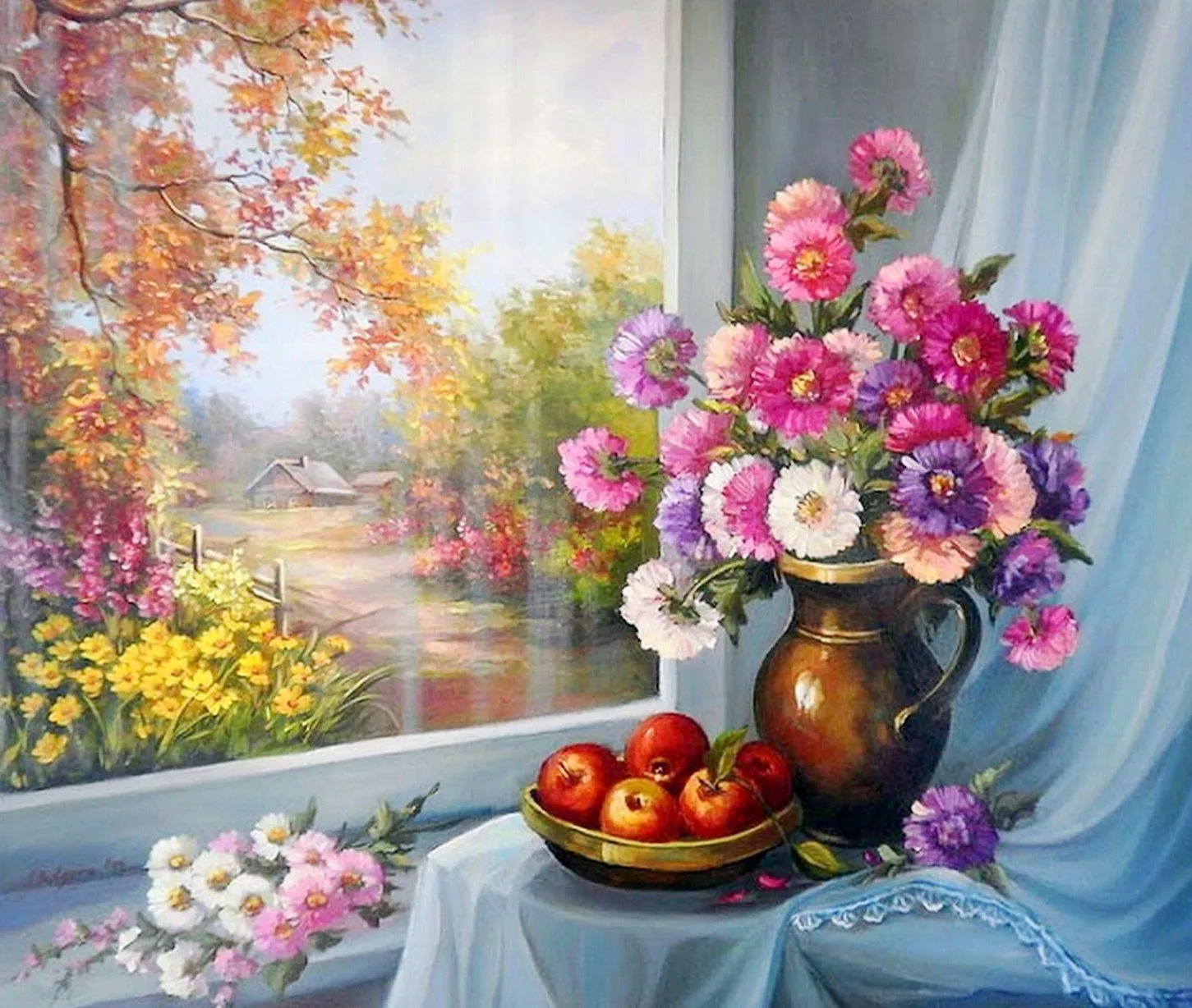 Paisajes y Bodegones en Pintura: Paisajes con Flores, Pinturas ... Paisajes y Bodegones en Pintura: Paisajes con Flores, Pinturas ...