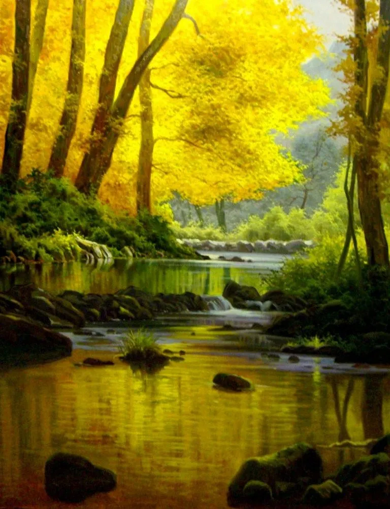 Paisajes y Bodegones: Paisajes Hermosos al Óleo Paisajes y Bodegones: Paisajes Hermosos al Óleo