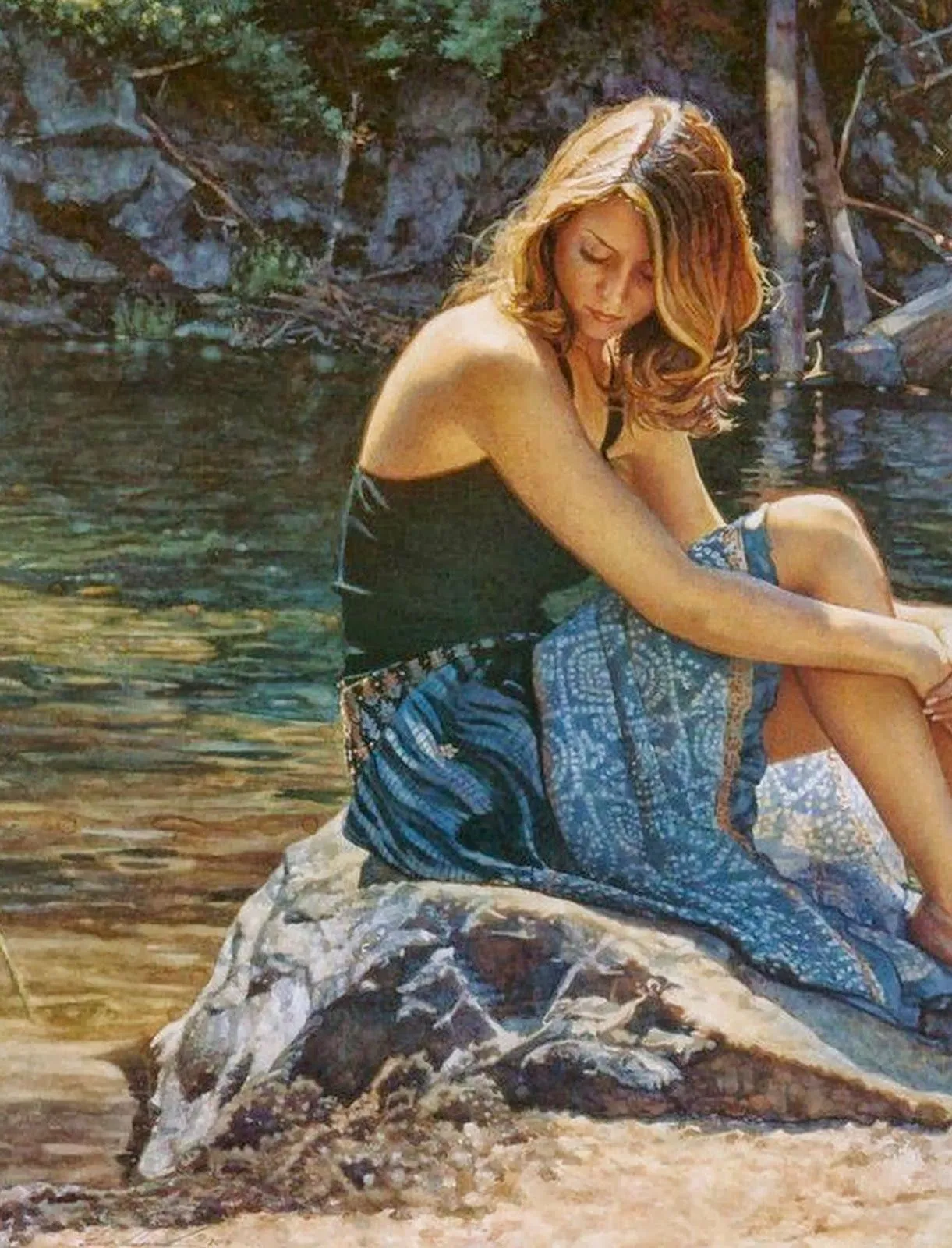 Paisajes y Bodegones en Pintura: Pinturas Paisajes con Mujeres ... Paisajes y Bodegones en Pintura: Pinturas Paisajes con Mujeres ...