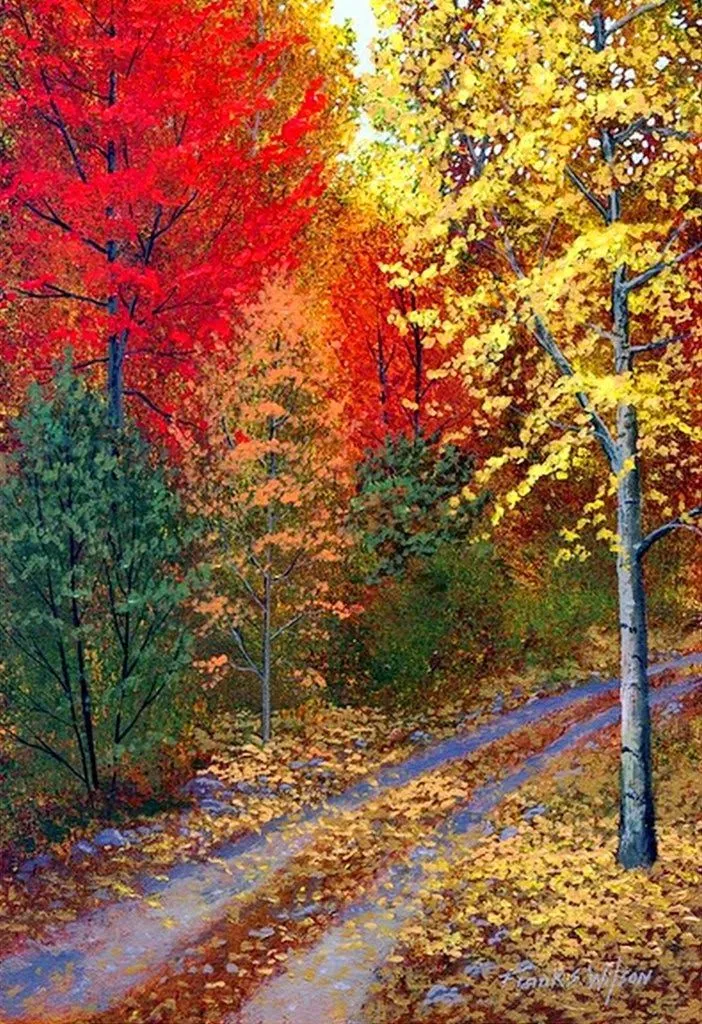 Paisajes y Bodegones al Óleo: Paisajes Bosques del Otoño, Obras de ... Paisajes y Bodegones al Óleo: Paisajes Bosques del Otoño, Obras de ...