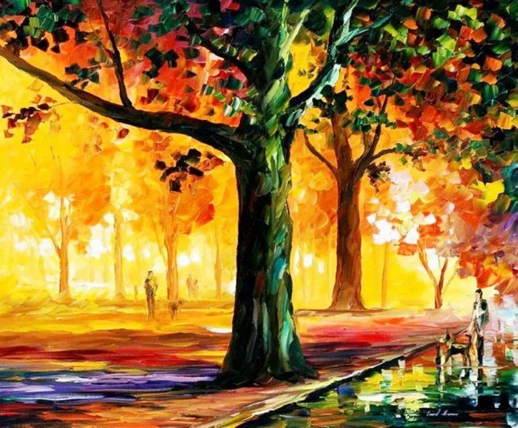 Imágenes Arte Pinturas: Paisajes en espátula óleo Imágenes Arte Pinturas: Paisajes en espátula óleo