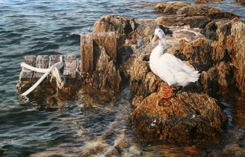Paisajes y Bodegones: Paisajes marinos pintados en acuarela y ...