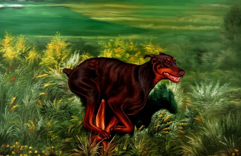 Paisajes y Bodegones en Pintura: PAISAJES CON PERROS Paisajes y Bodegones en Pintura: PAISAJES CON PERROS
