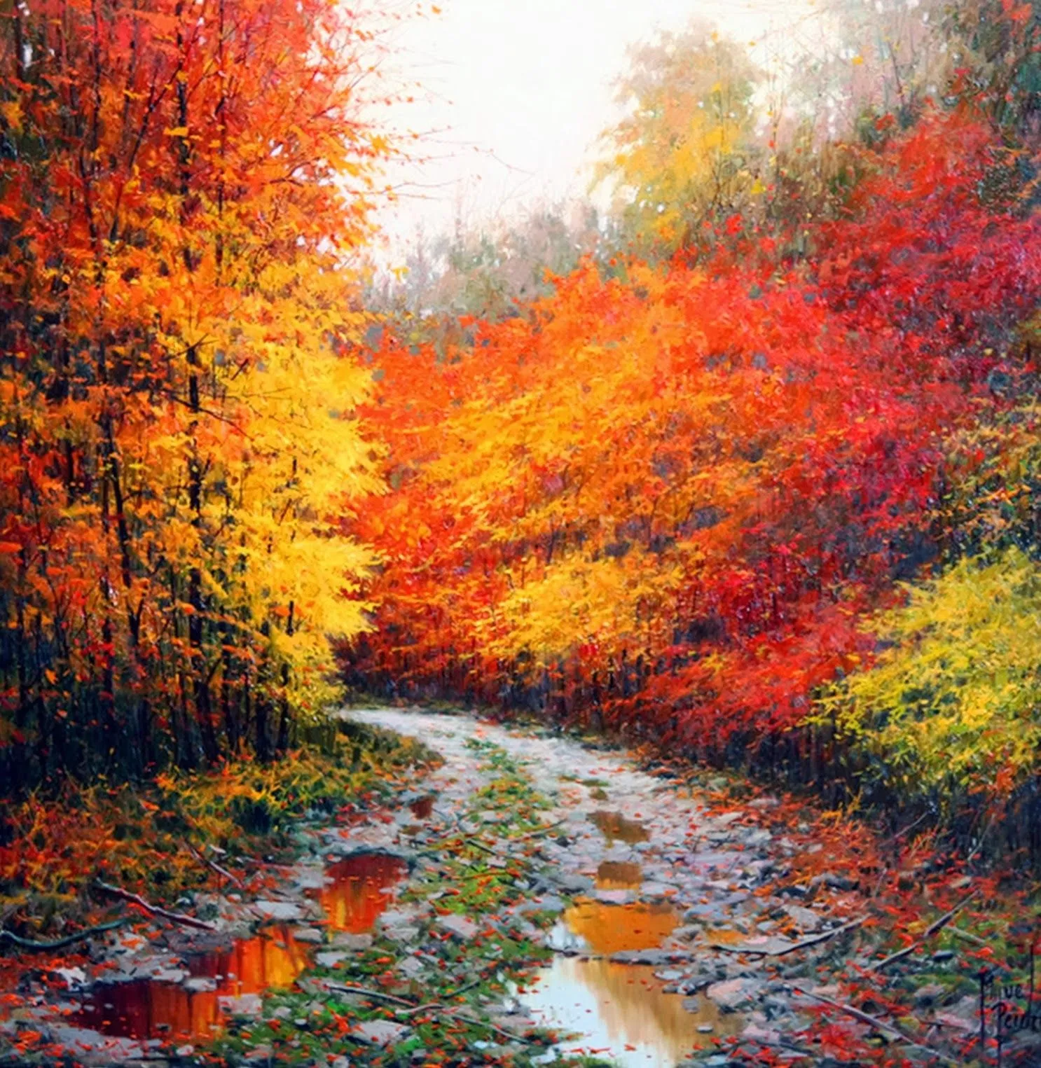 Paisajes y Bodegones en Pintura: Cuadros de Paisajes con Flores ... Paisajes y Bodegones en Pintura: Cuadros de Paisajes con Flores ...
