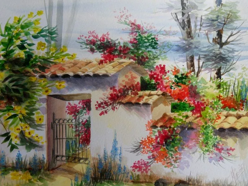 Paisajes y Bodegones: PINTURA: PAISAJES ACUARELA Paisajes y Bodegones: PINTURA: PAISAJES ACUARELA