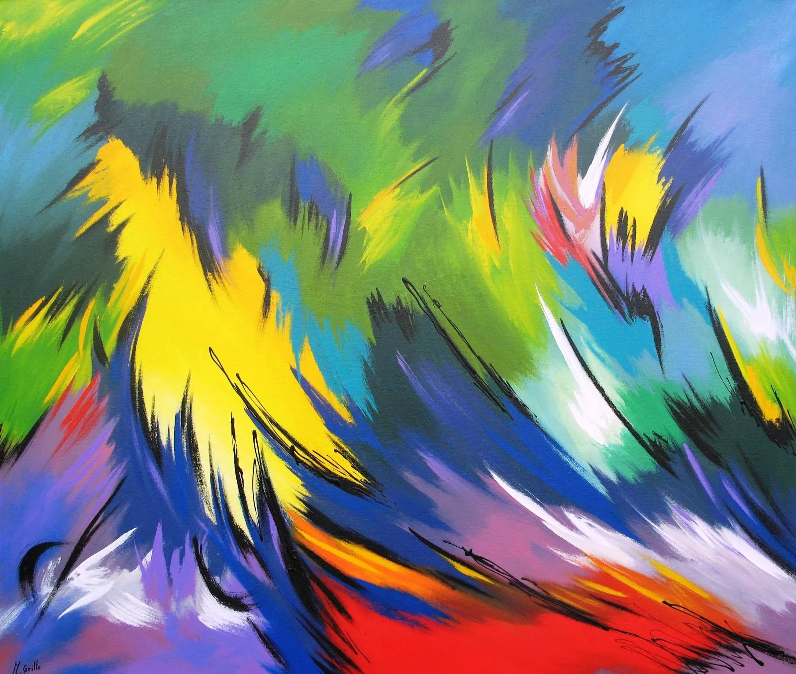 Paisajes y Bodegones: Pinturas: Abstractos Modernos Paisajes y Bodegones: Pinturas: Abstractos Modernos