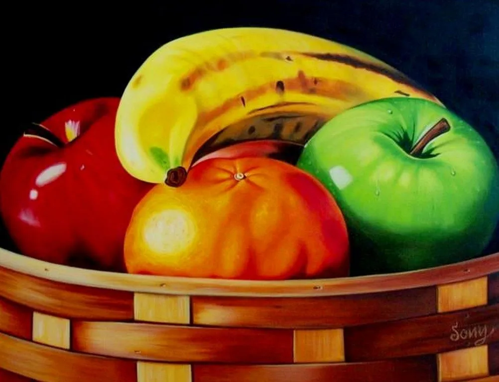 Paisajes y Bodegones: PINTURAS: BODEGONES CON FRUTAS