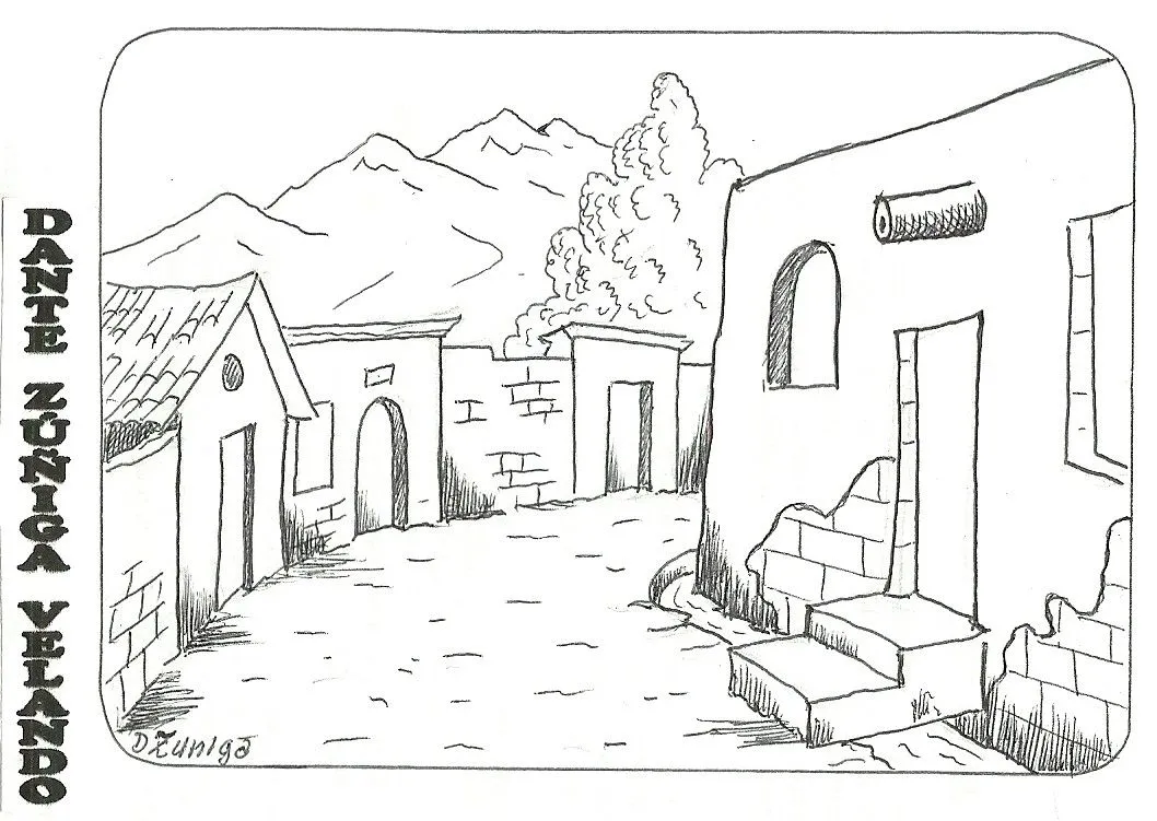 PAISAJES PARA COLOREAR