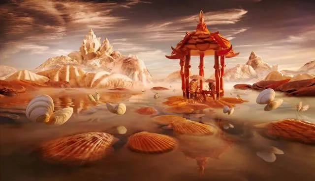 Paisajes de comida de Carl Warner – Marcianos Paisajes de comida de Carl Warner – Marcianos