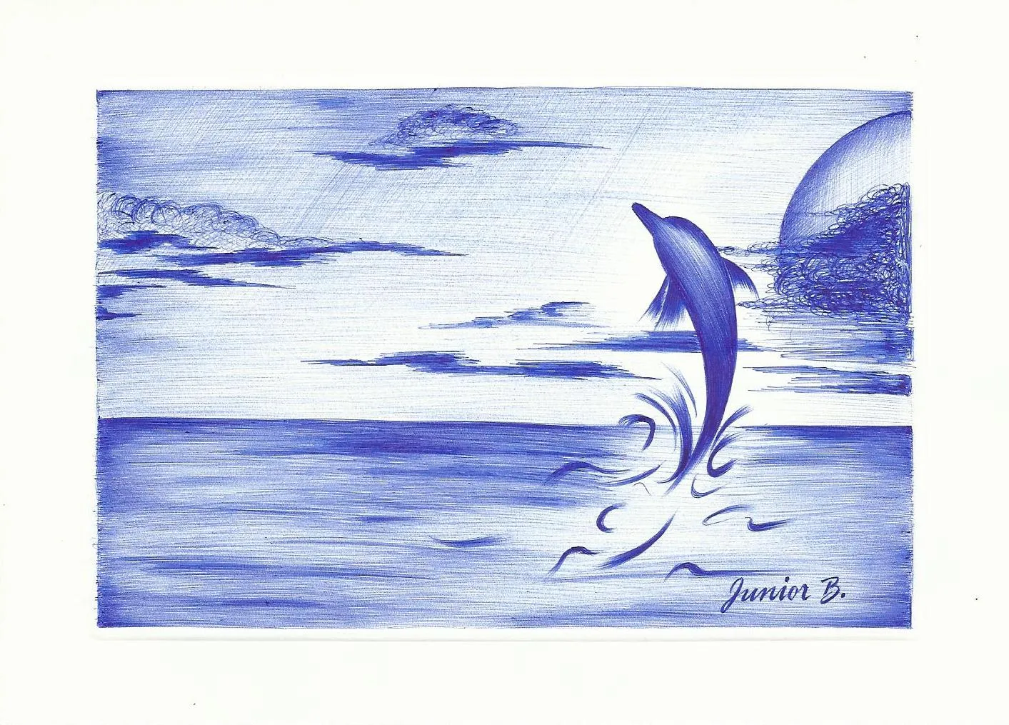 PAISAJES | Dibujos y retratos a lapicero