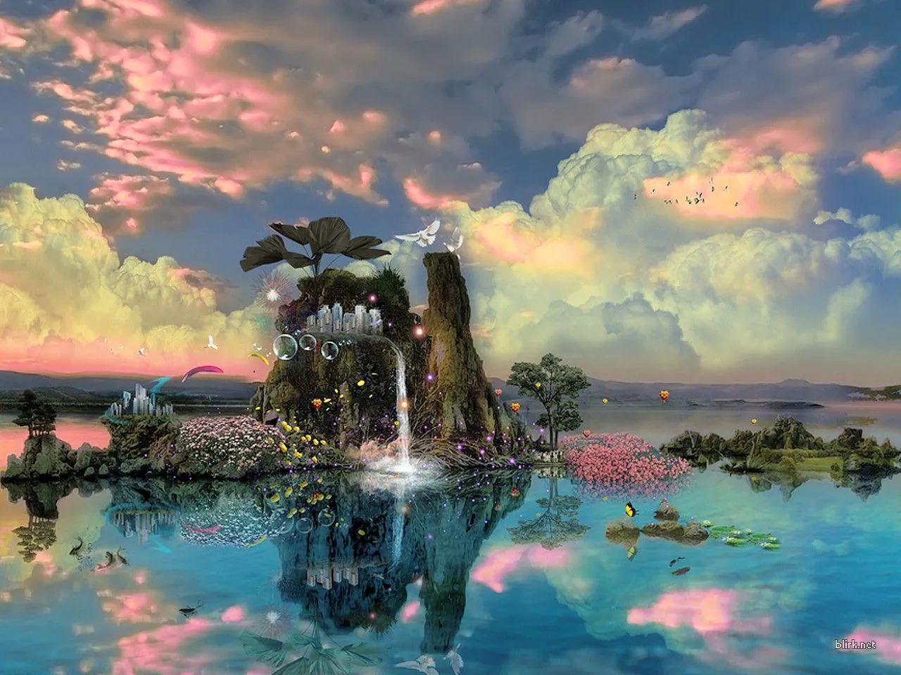 Paisajes Fantasia 3d