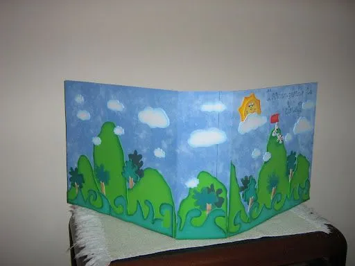 Paisajes en foamy - Imagui