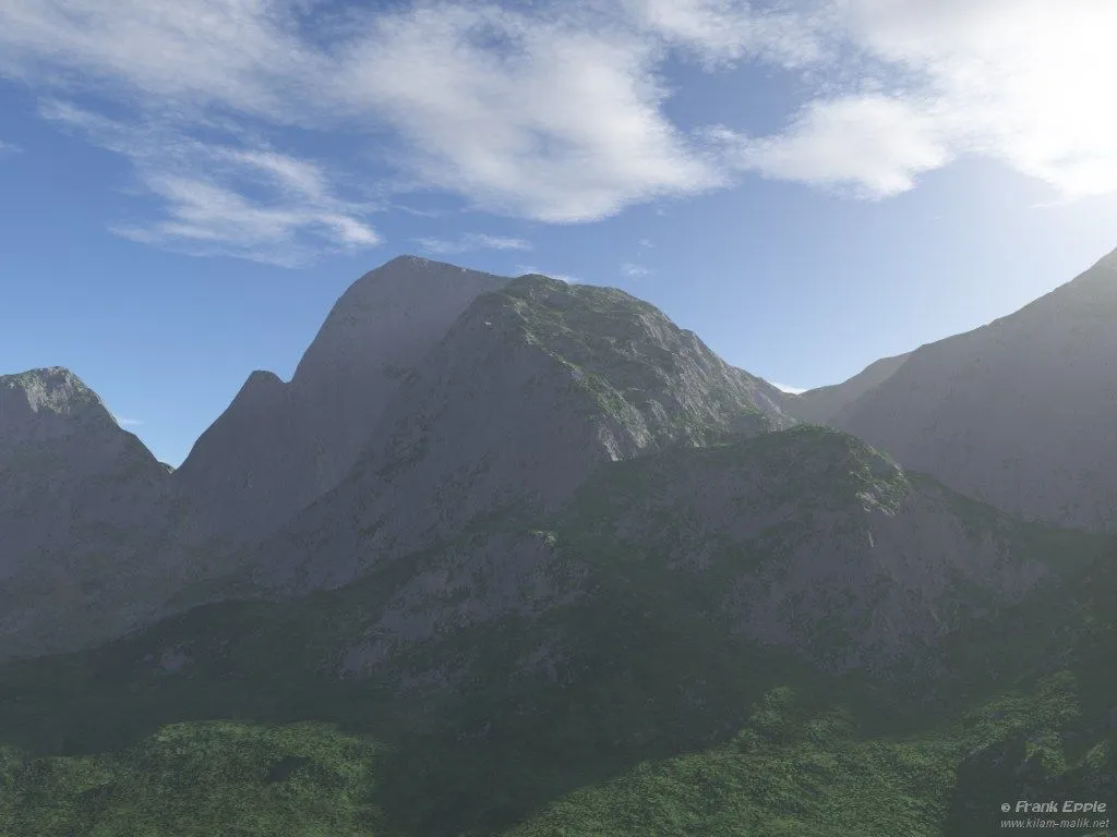 Los paisajes generados por ordenador tienen ahora tal nivel de detalle ...