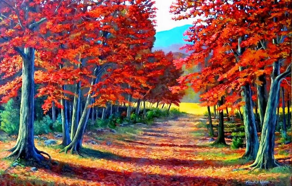 Paisajes Hermosos Pintados al Óleo, Frank Wilson. | Bodegones y ... Paisajes Hermosos Pintados al Óleo, Frank Wilson. | Bodegones y ...