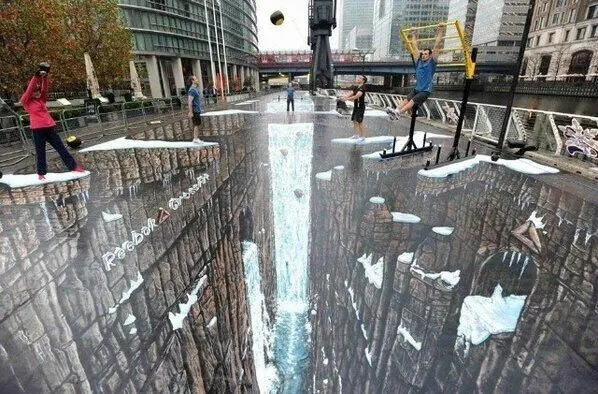 Paisajes Increíbles on Twitter: "Pintura más grande del mundo 3D ...
