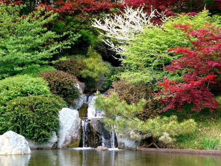 bellos jardines japoneses | bellos jardines | Pinterest | Paisajes ...