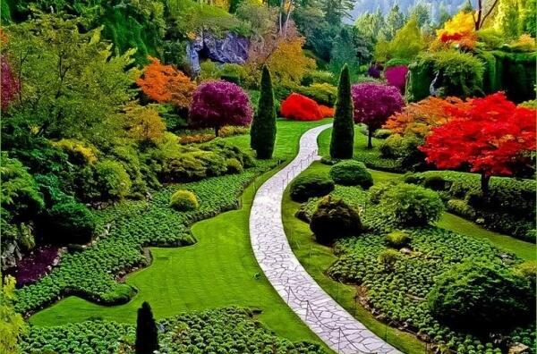 Paisajes de jardines hermosos - Imagui