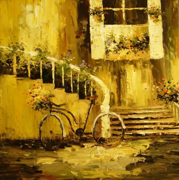 Paisajes modernos oleo - Imagui