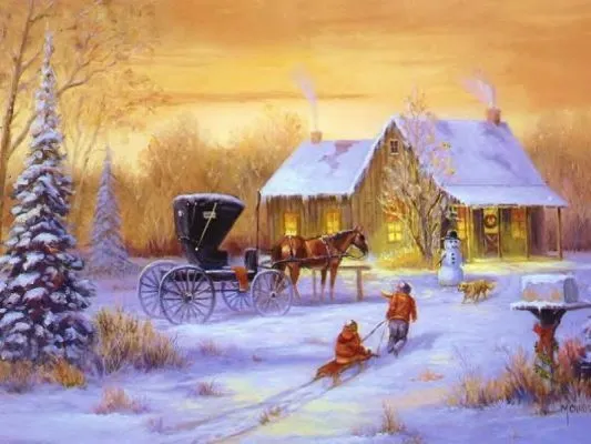 Paisajes de Navidad - Cumbrecita De Amigos - Gabitos
