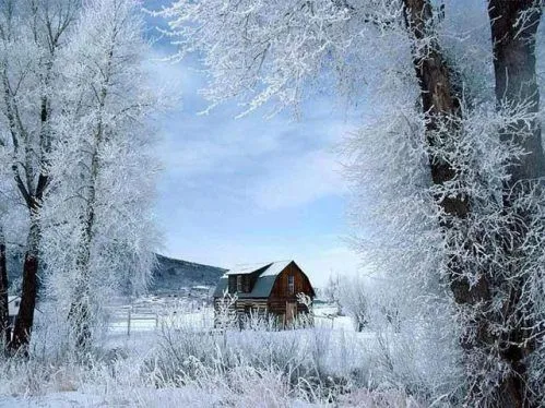 Paisajes en la nieve, nostalgia del invierno