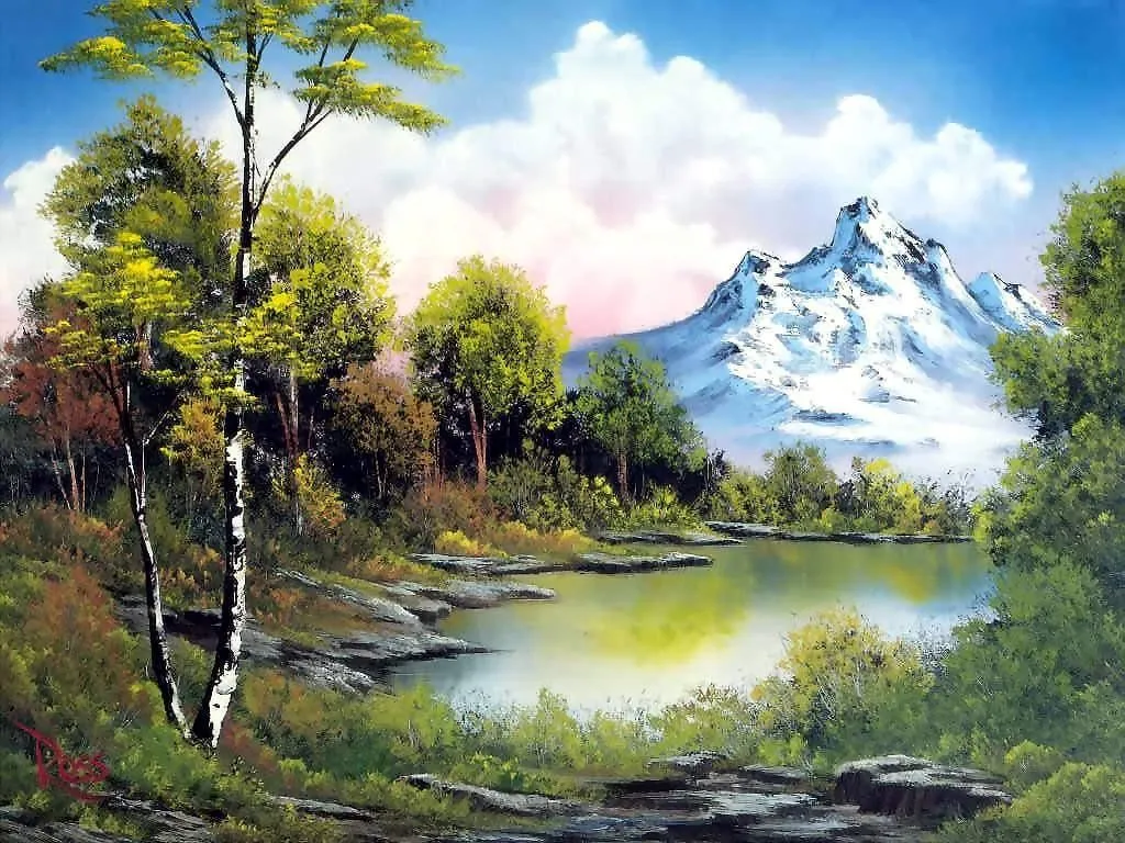 Paisajes Para Pintar Al Oleo Faciles