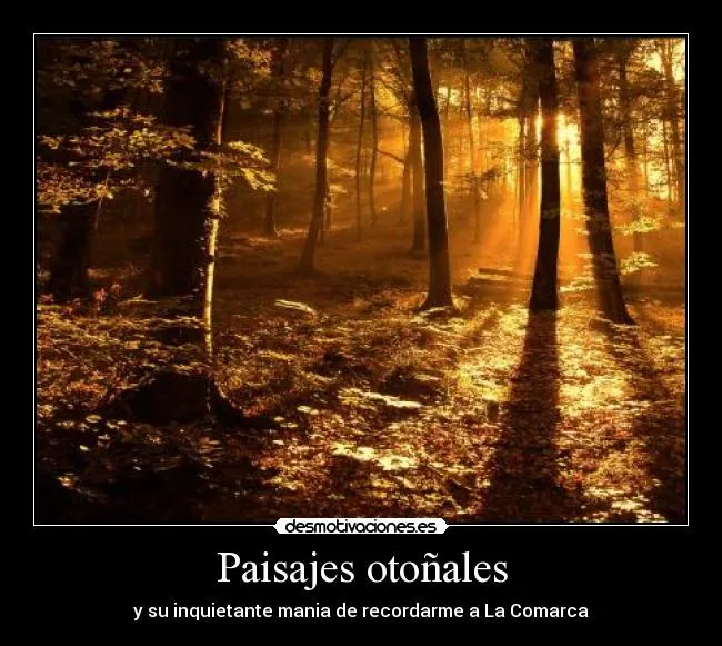 Paisajes otoñales | Desmotivaciones