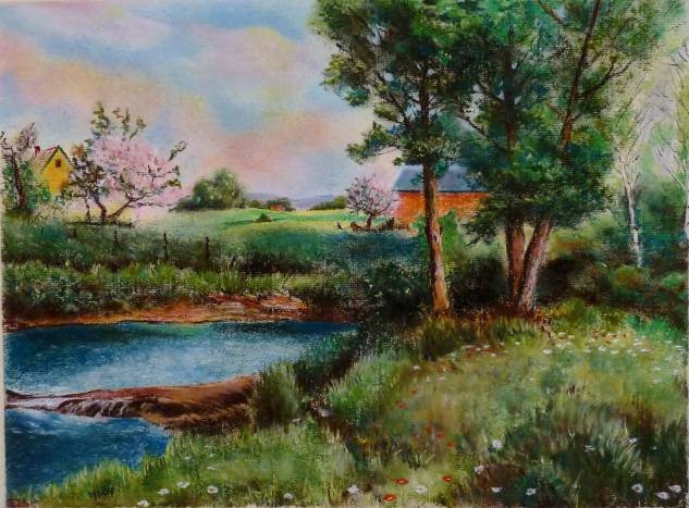 Como hacer paisajes con colores pastel - Imagui Como hacer paisajes con colores pastel - Imagui