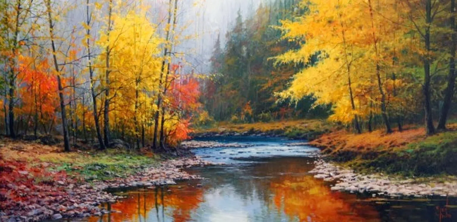 Paisajes Pintados con Espátula (Modernos y Decorativos ... Paisajes Pintados con Espátula (Modernos y Decorativos ...