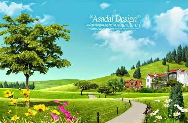 Paisajes de Psd - Imagui