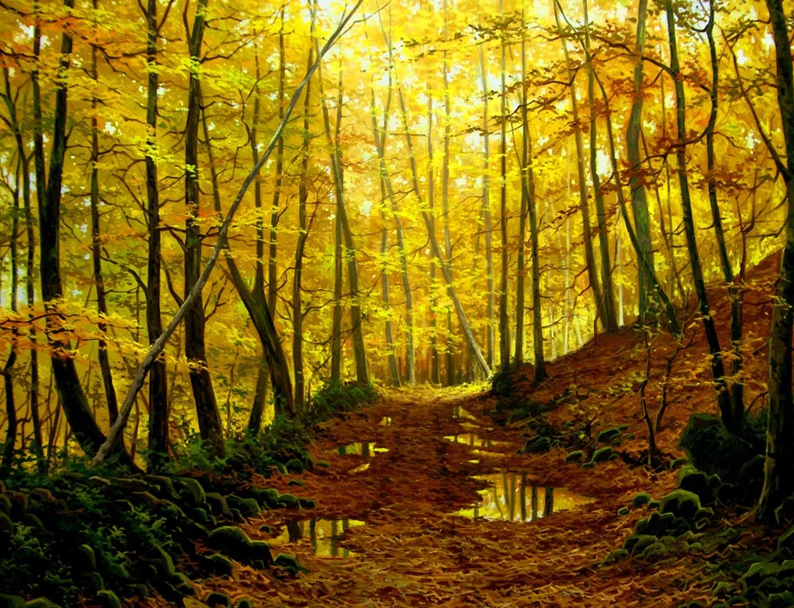 PAISAJES REALISTAS PINTADOS AL ÓLEO SOBRE LIENZO | Arte Pinturas ... PAISAJES REALISTAS PINTADOS AL ÓLEO SOBRE LIENZO | Arte Pinturas ...