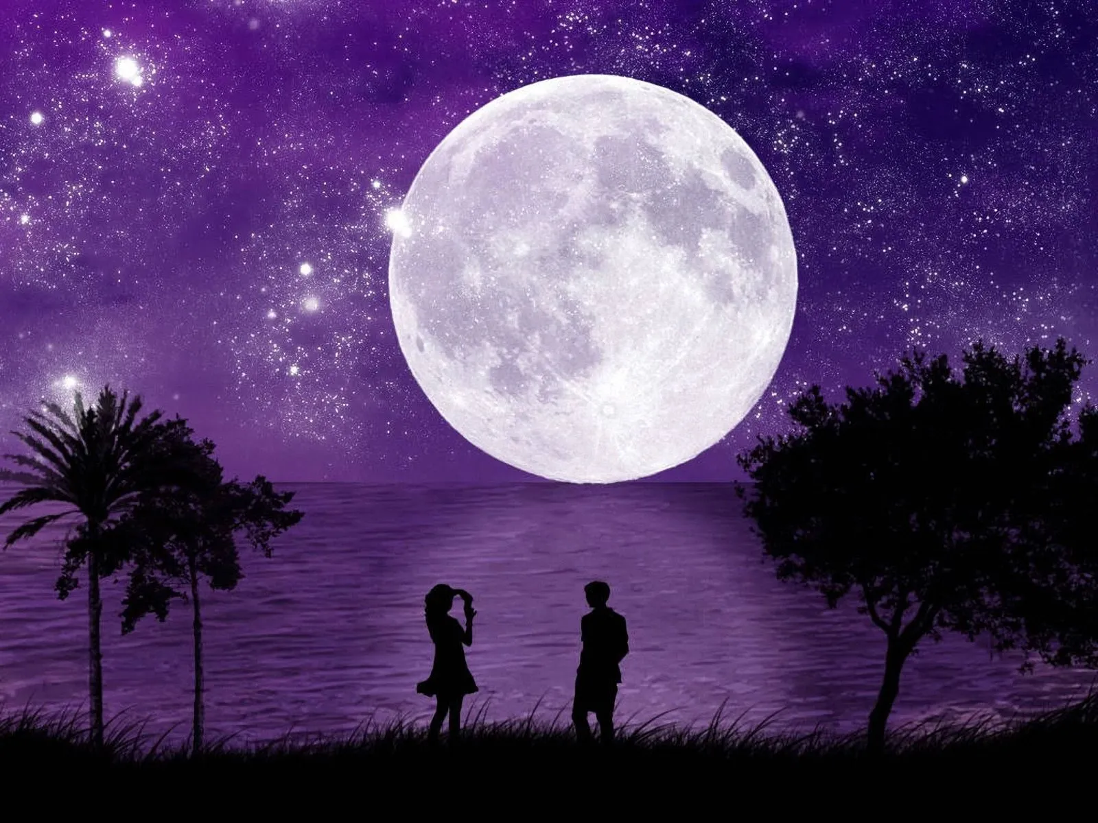Paisajes Romanticos De Noche
